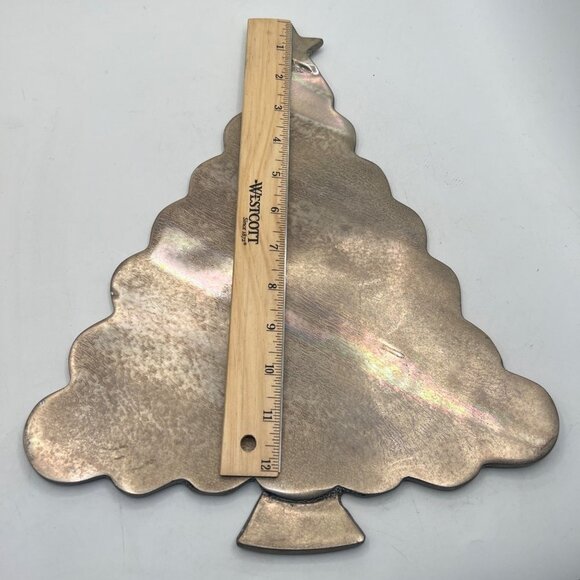 Galvanized Metal Christmas Tree Decor Decoration - Picture 8 of 10